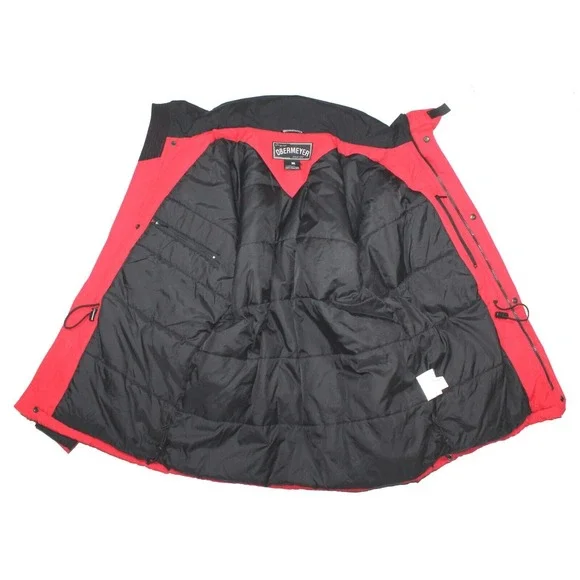 Obermeyer Everest Red Black Winter Ski Snow Jacket Mens Size Medium - Picture 5 of 10